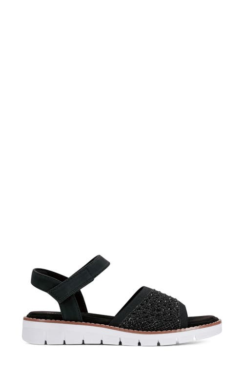 EASY SPIRIT EASY SPIRIT JAELA ANKLE STTAP PLATFORM WEDGE SANDAL