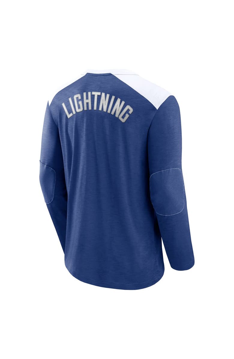 FANATICS Men's Fanatics Blue Tampa Bay Lightning Iconic Exclusive Long Sleeve T-Shirt, Alternate, color, Blue