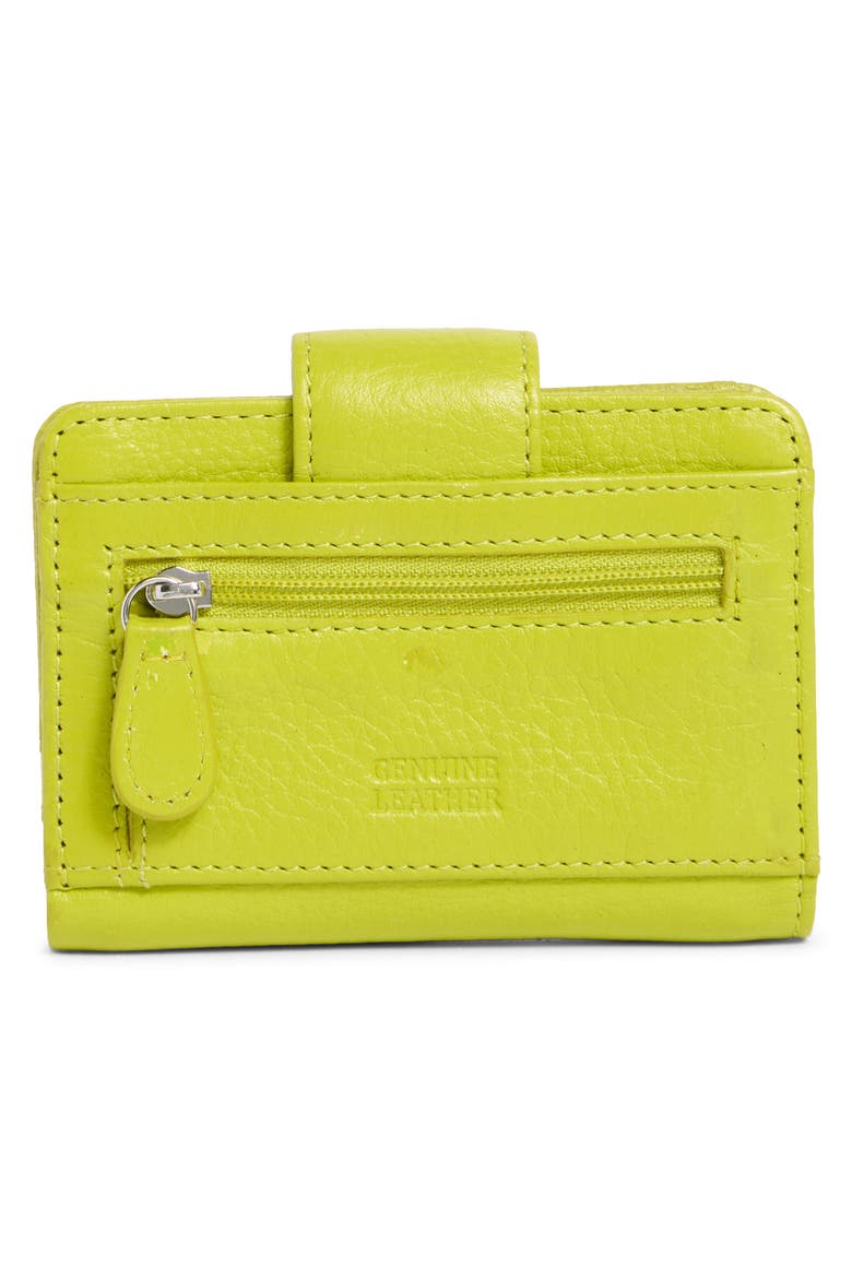 Pixie Leather Card Case, Alternate, color, AVOCADO