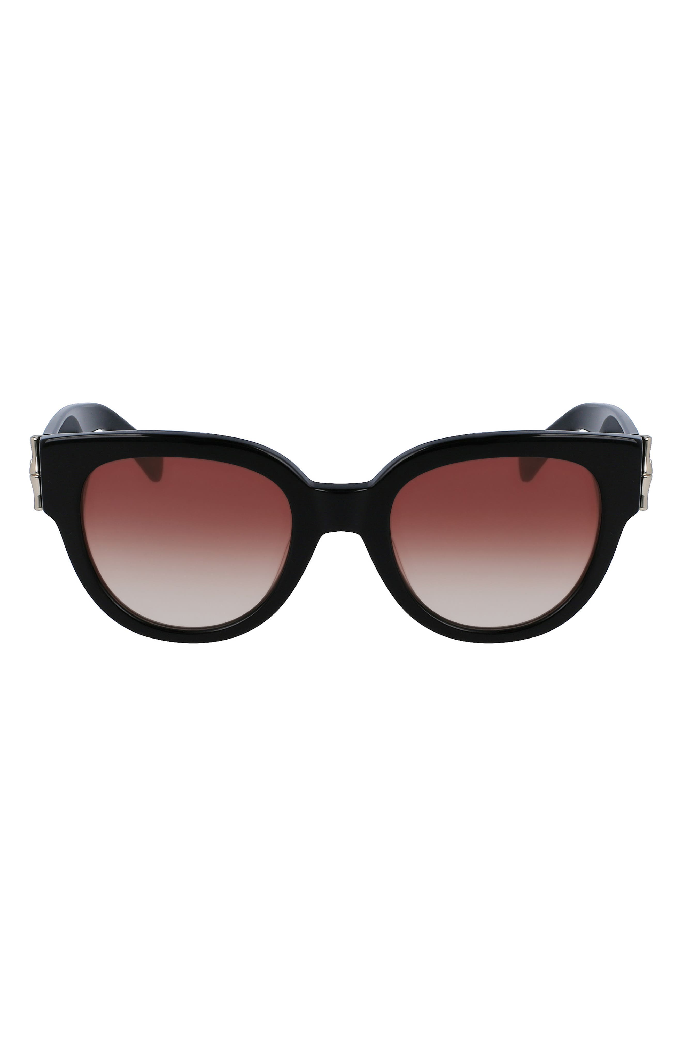Longchamp 52mm Gradient Tea Cup Sunglasses