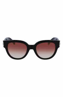 Longchamp 52mm Gradient Tea Cup Sunglasses