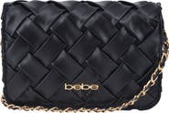 bebe Luca Woven Crossbody Bag