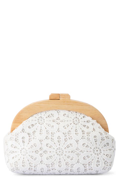 Bonnie Lace Clutch