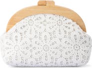 Olga Berg Bonnie Lace Clutch