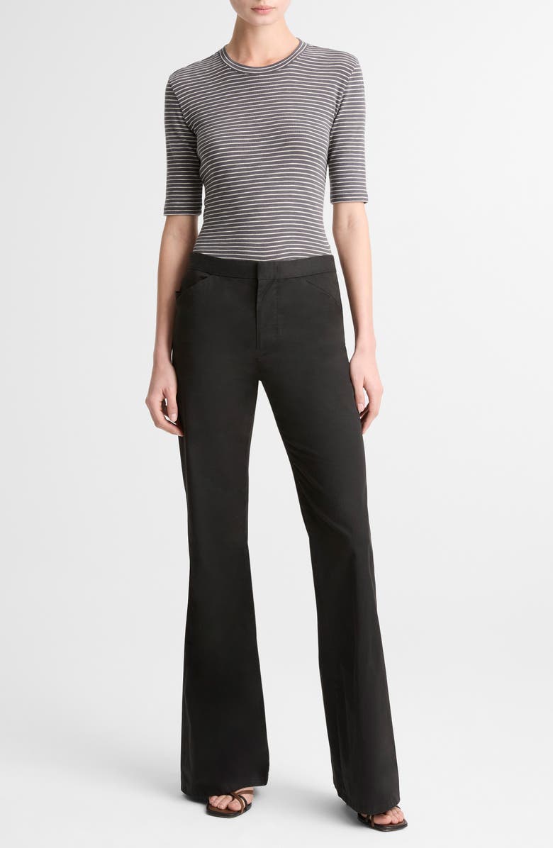 Vince Flare Pants, Alternate, color, Black