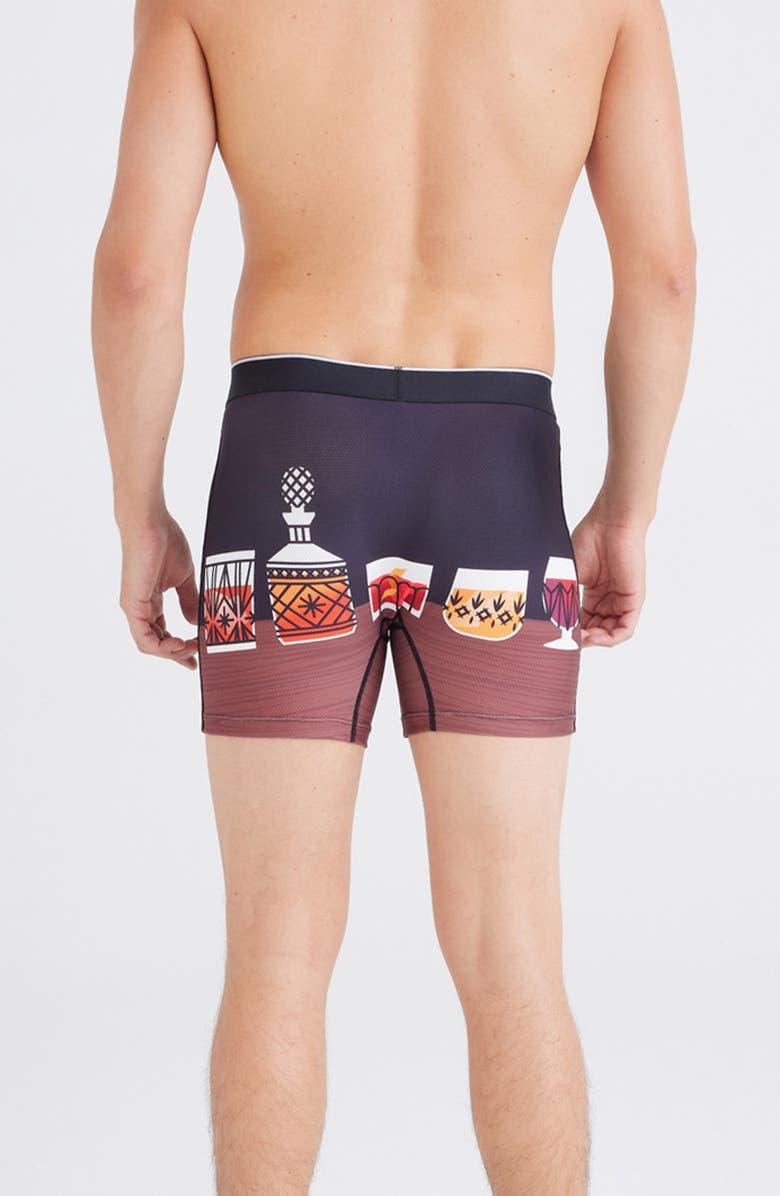 SAXX Volt Breathable Mesh Boxer Briefs, Alternate, color, Top Shelf Black