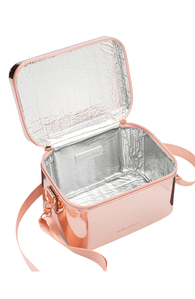 WELLinsulated Performance Beauty Case, Main, color, Rose Gold