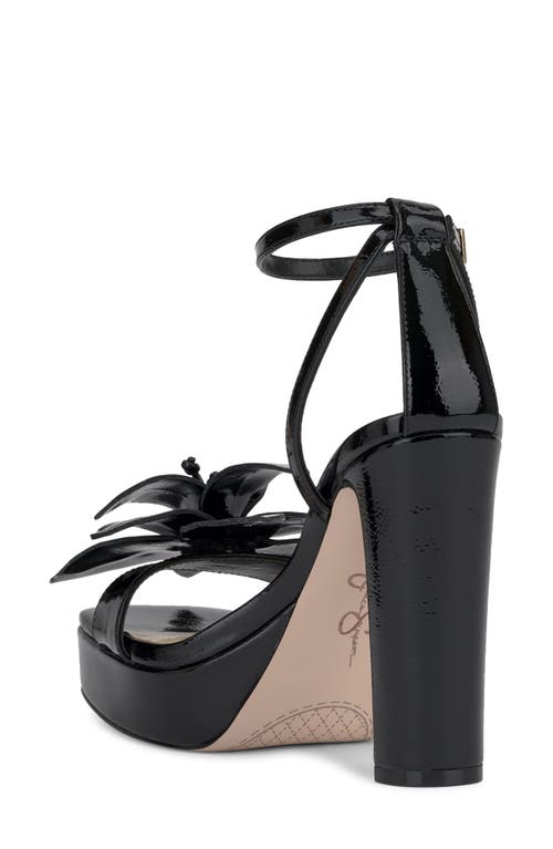 Jessica Simpson Camise Ankle Strap Platform Sandal In Black