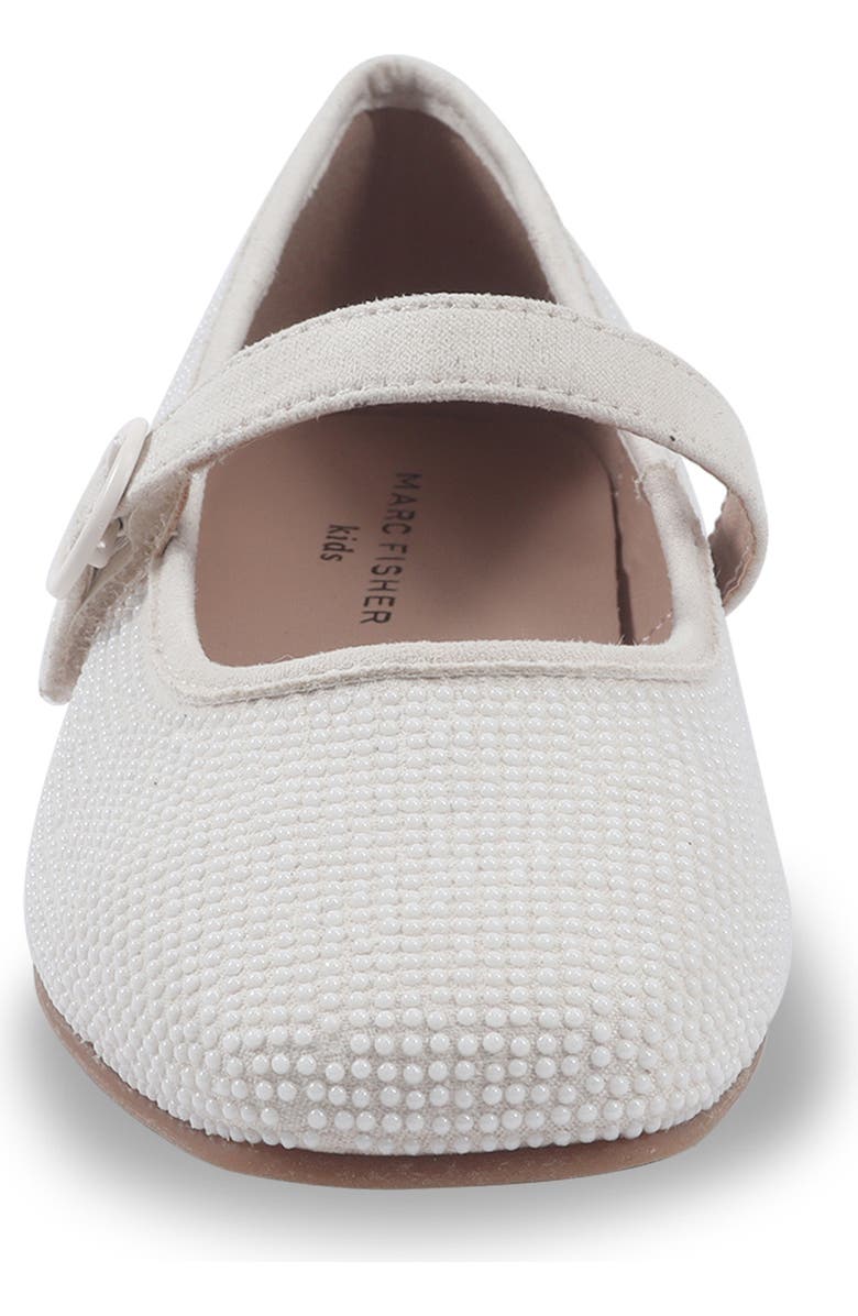 Marc Fisher Sandra Sabrina Mary Jane Flat, Alternate, color, Ivory
