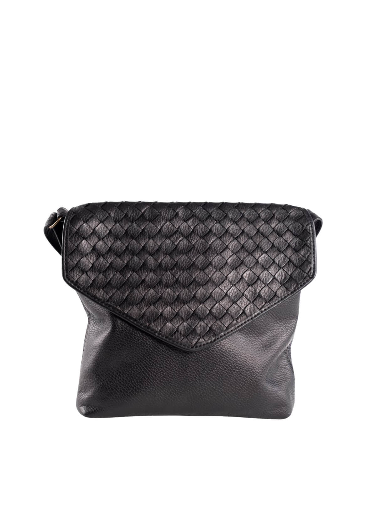 Deux Mains Envelope Crossbody, Main, color, Black