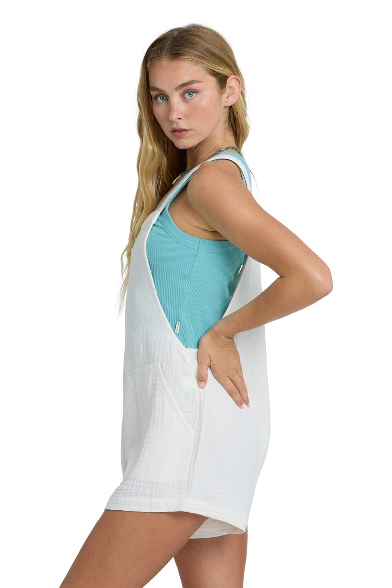 Beach Crush Short Overalls, Alternate, color, SALT CRYSTAL