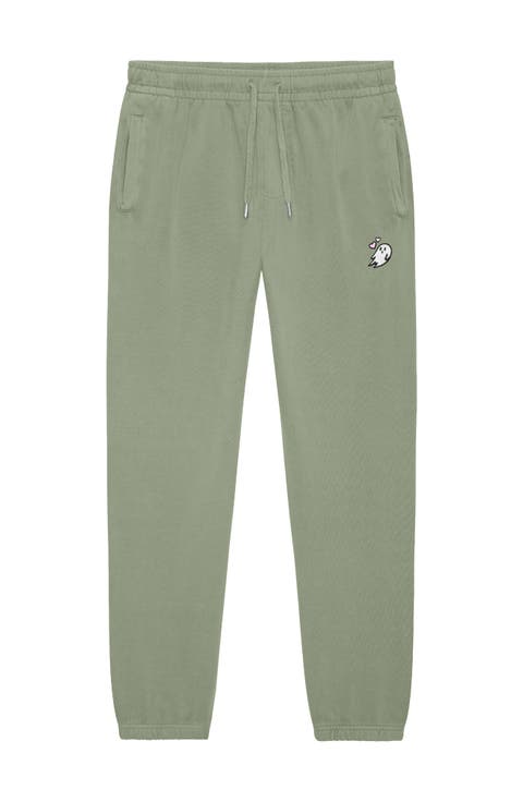 Womens Heartly Ghost Heavy Weight Fleece Sweatpant