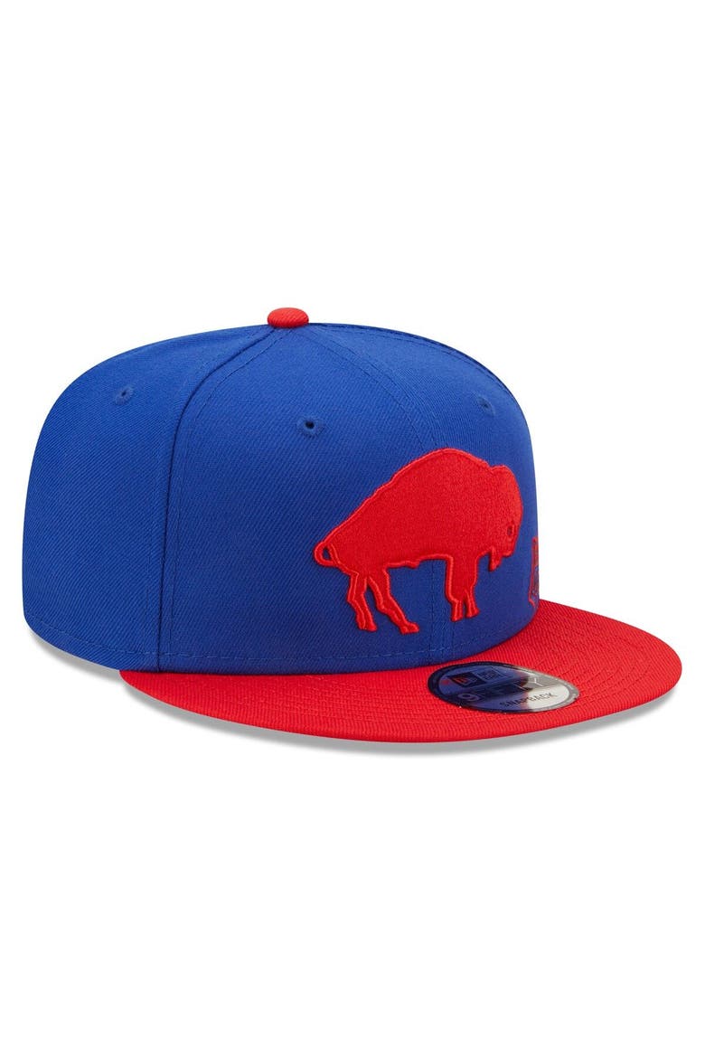 Men's New Era  Royal/Red Buffalo Bills  Flawless 9FIFTY Snapback Hat, Alternate, color, Royal