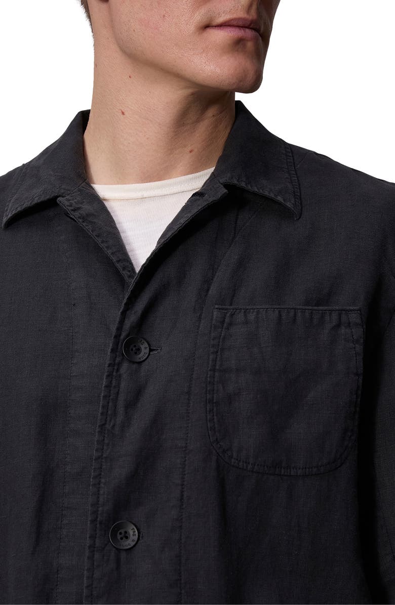 rag & bone Evan Linen Chore Jacket, Alternate, color, 