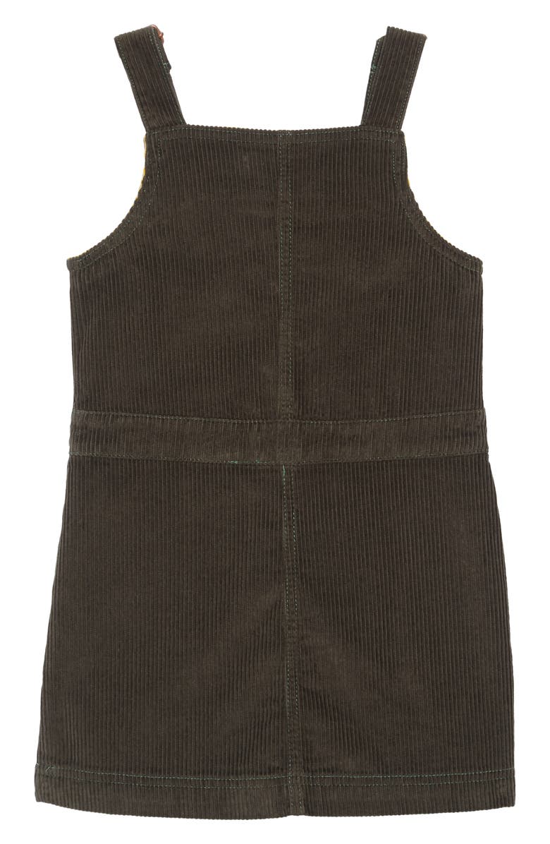 Mini Boden Corduroy Pinafore Dress, Alternate, color, 