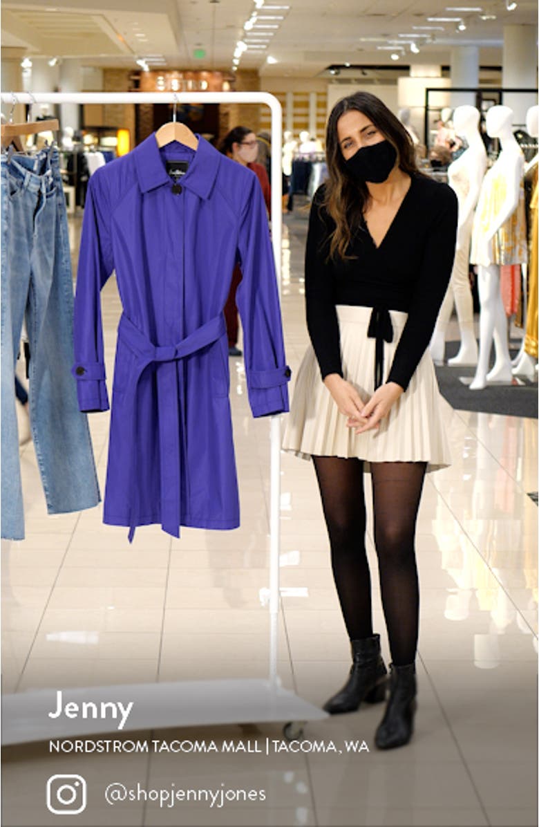 Belted Rain Jacket, sales video thumbnail