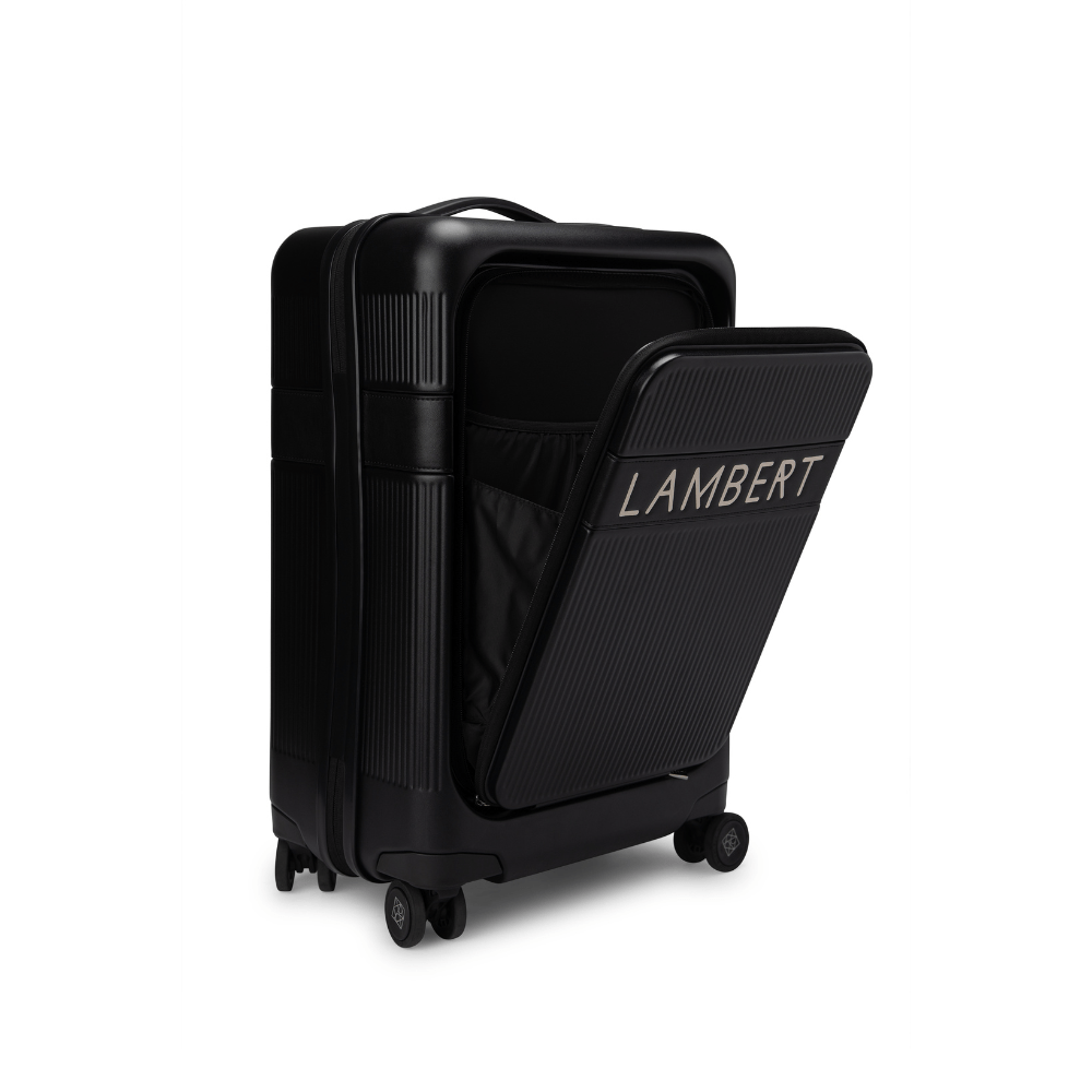 Lambert Bali - Carry-on Suitcase, Alternate, color, Black