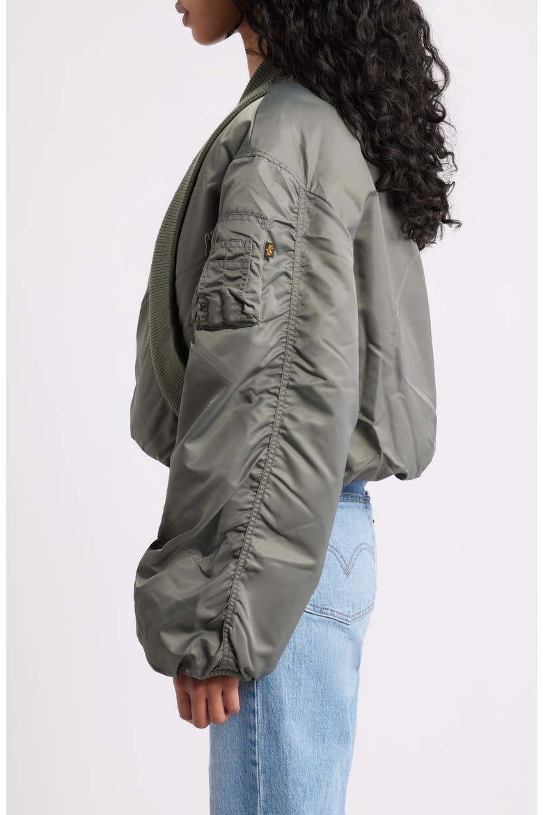 MA-1 Flight Jacket, Alternate, color, FIELD GRAY