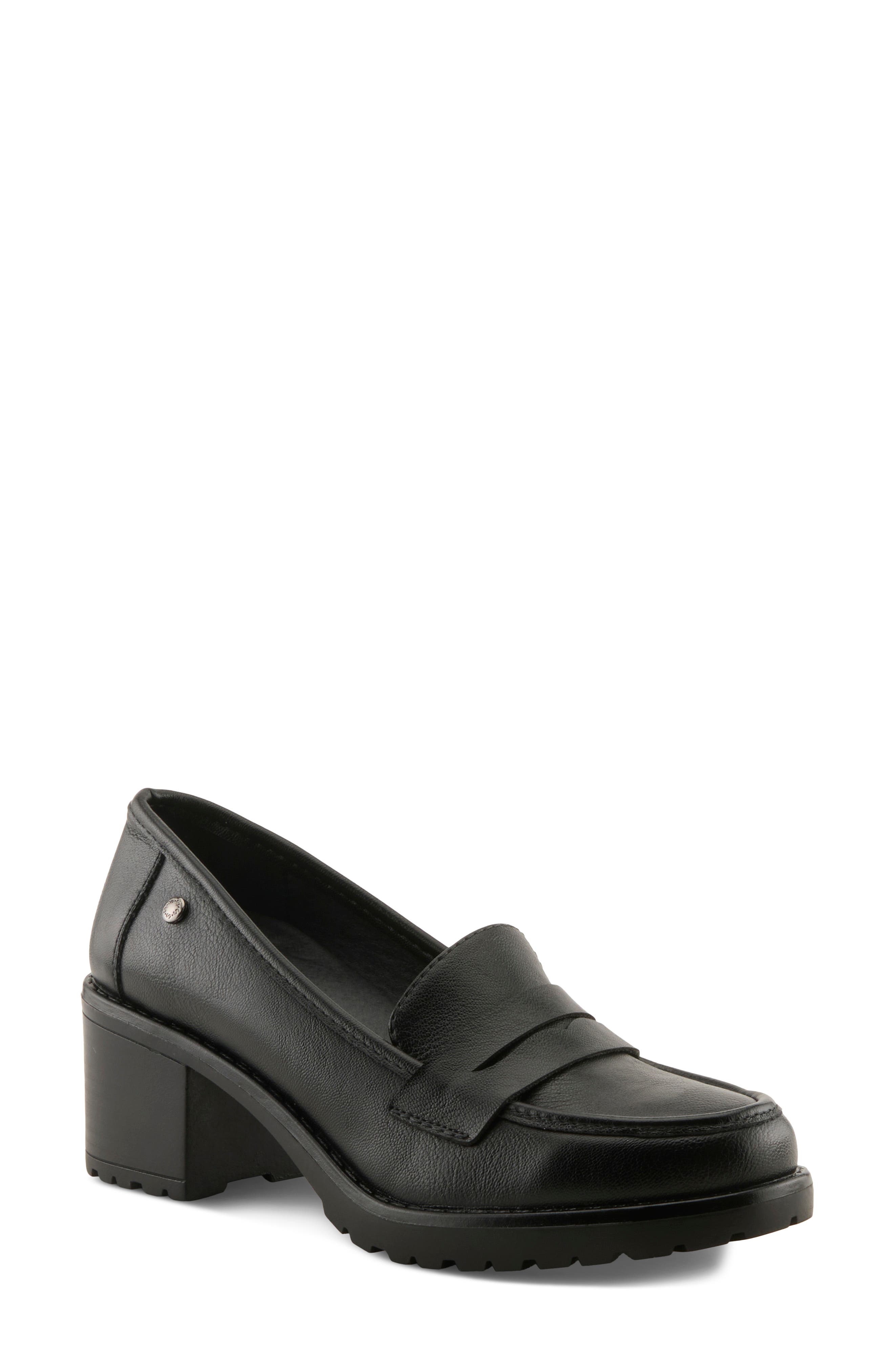 Cornett Faux Leather Loafer Pump