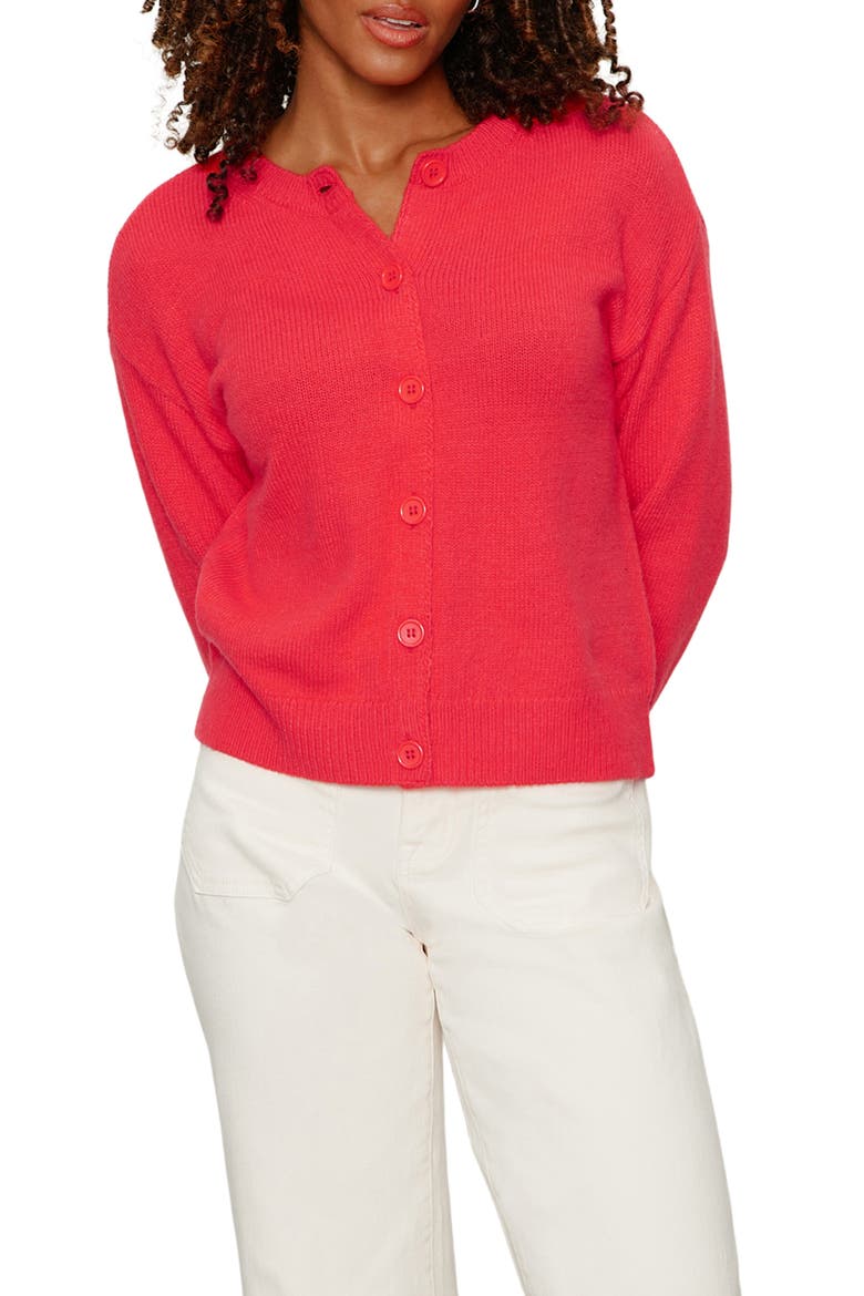 Must-Have Cardigan, Main, color, TULIP RED