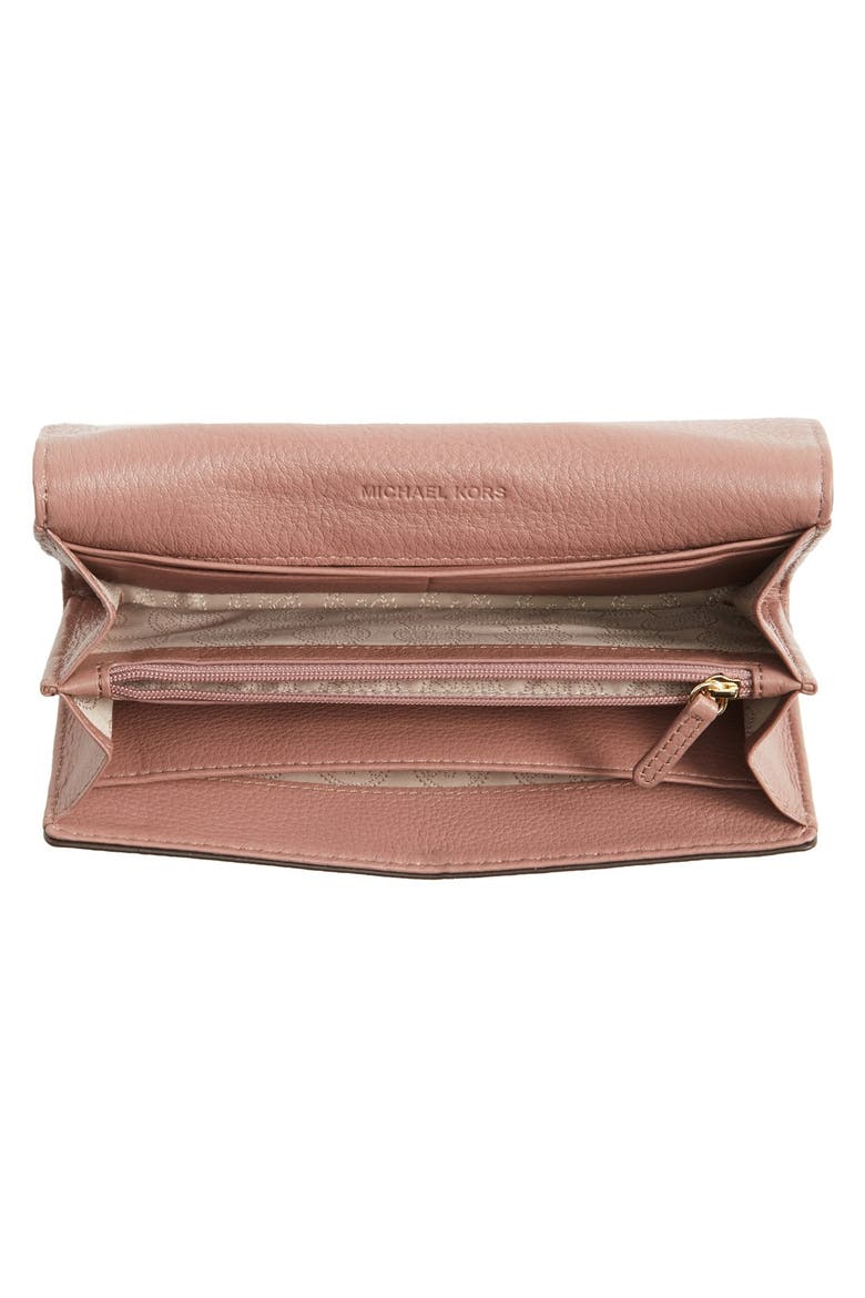 'Fulton' Carryall Wallet, Alternate, color, DUSTY ROSE