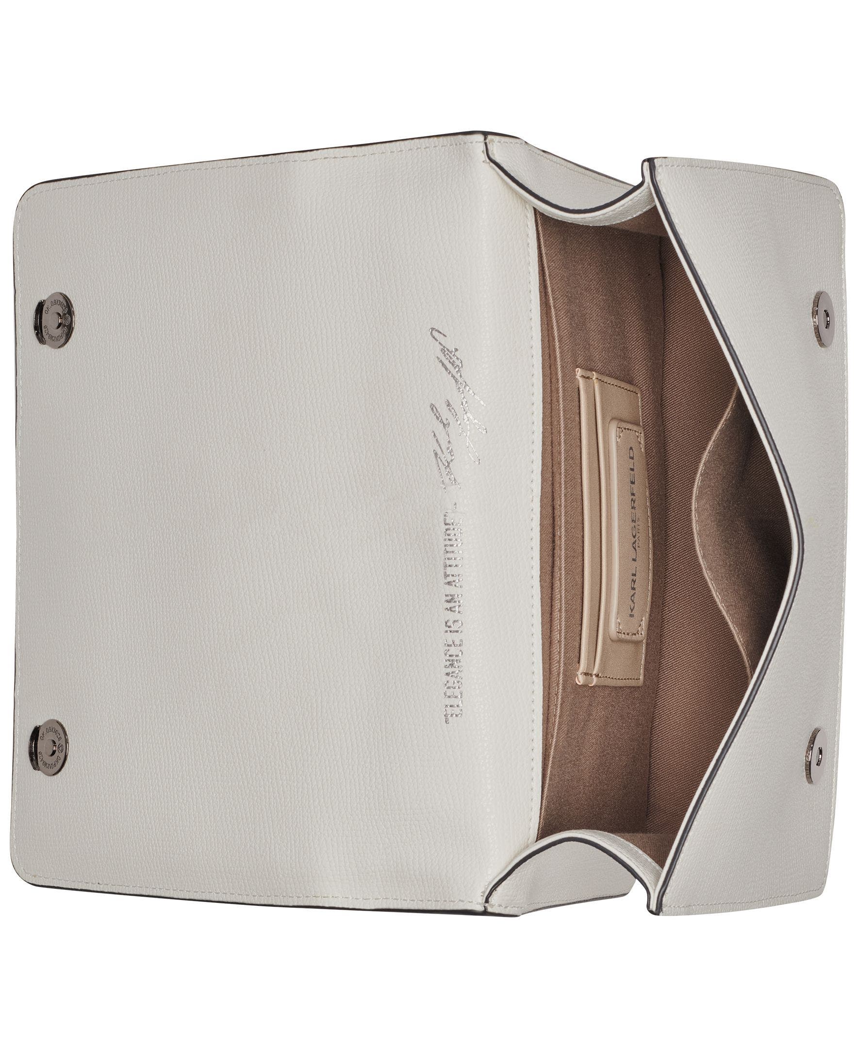 KARL LAGERFELD PARIS Simone Chevron Raffia Satchel, Alternate, color, Multi Combo