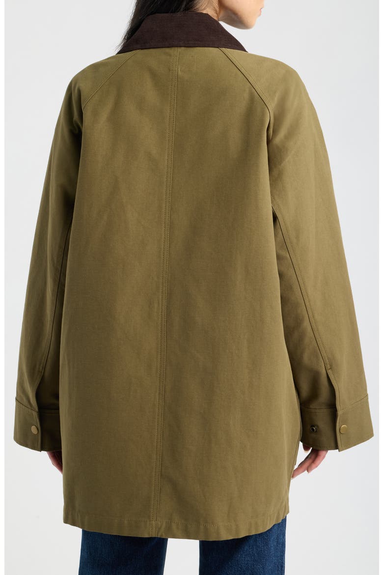 The Firefighter Jacket, Alternate, color, OLIVE WITH CHOCOLATE