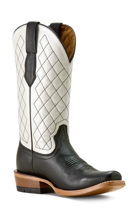 Futurity Denton Diamond Quilt Leather Boot (Women)
