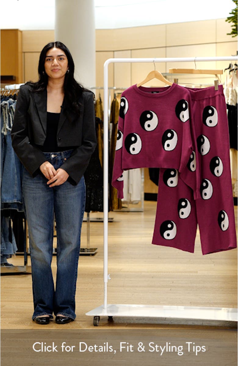 Be an Original, Baby Yin Yang Knit Sweater & Wide Leg Pants Set, sales video thumbnail