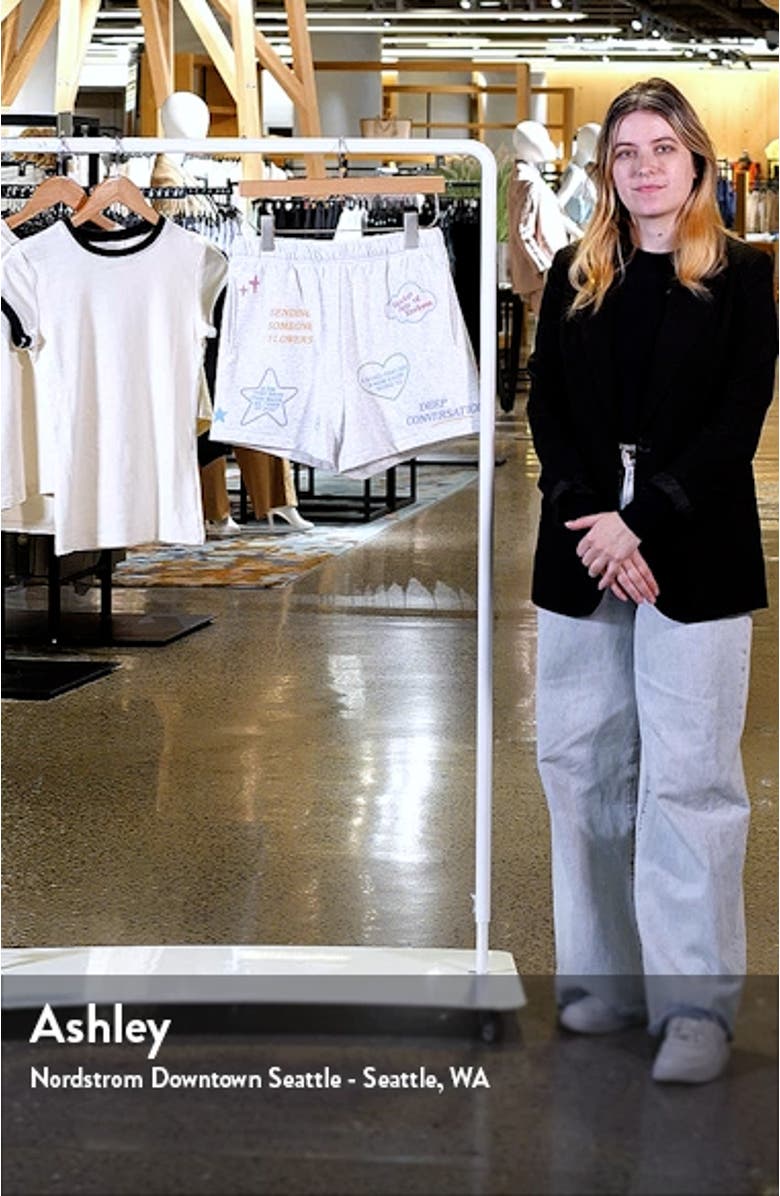 Love Language Sweat Shorts, sales video thumbnail