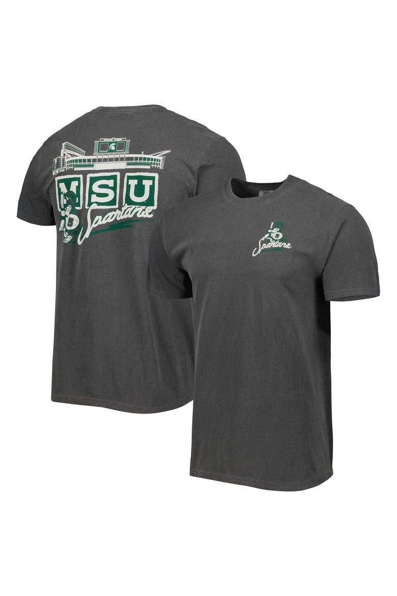 Men's Black Michigan State Spartans Vault Stadium T-Shirt, Main, color, Black