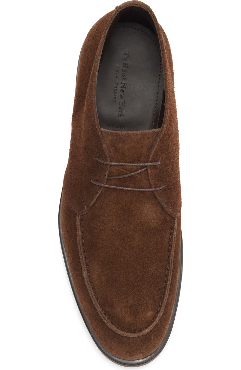 TO BOOT NEW YORK Vinny Chukka Boot, Alternate, color, Tumbled Zeus Suede Moka