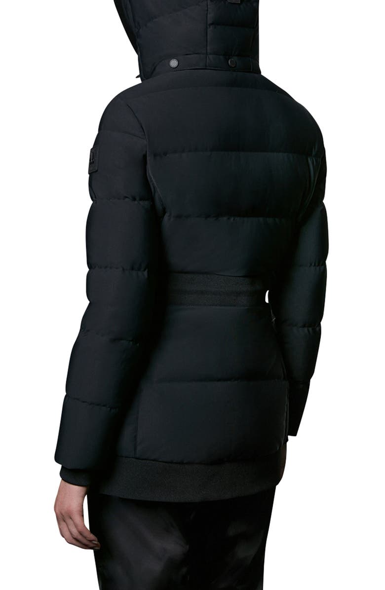 Moose Knuckles Tracadie Belted 775 Fill Power Down Puffer Jacket, Alternate, color,