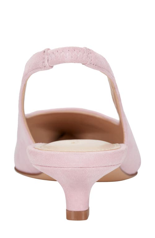 Marc Fisher Ltd Posey Kitten Heel Slingback Pump In Lpi01