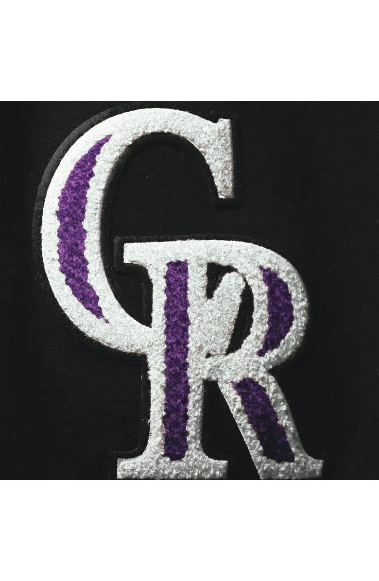 PRO STANDARD Men's Pro Standard Black Colorado Rockies Team Shorts, Alternate, color, 