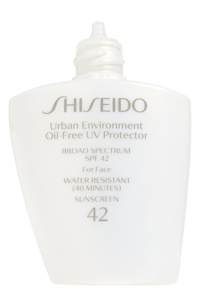 Shiseido Urban Environment Oil-Free UV Protector SPF 42 Sunscreen Lotion, Alternate, color,