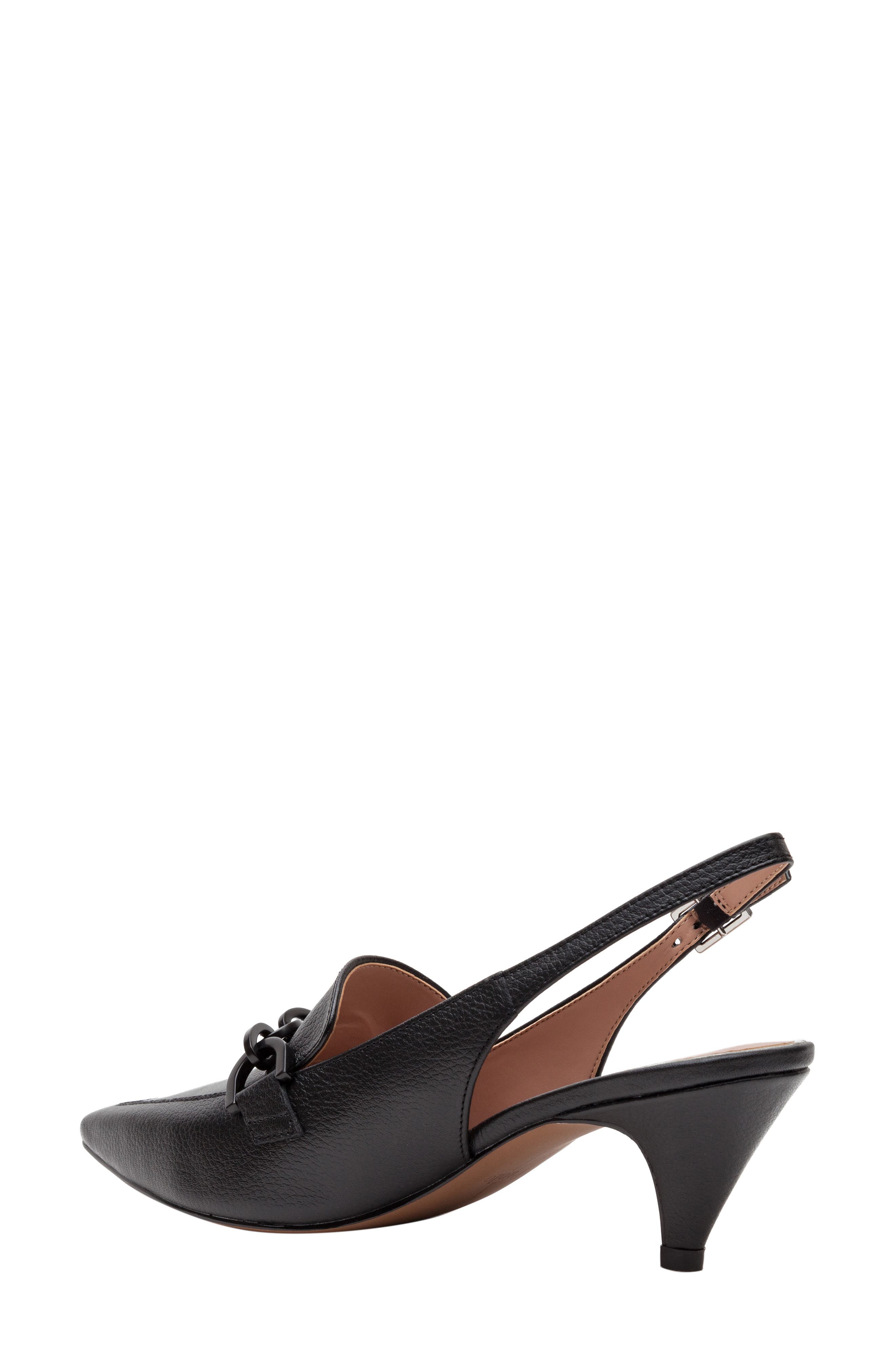 Linea Paolo Cassie Slingback Pump, Alternate, color, Black