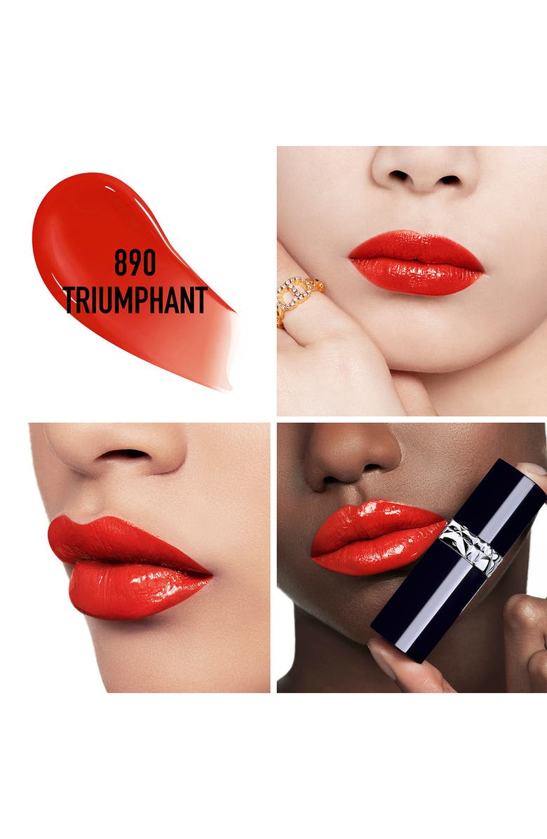 DIOR Rouge Dior Forever Liquid Lacquer Lipstick, Alternate, color, 890 Triumphant