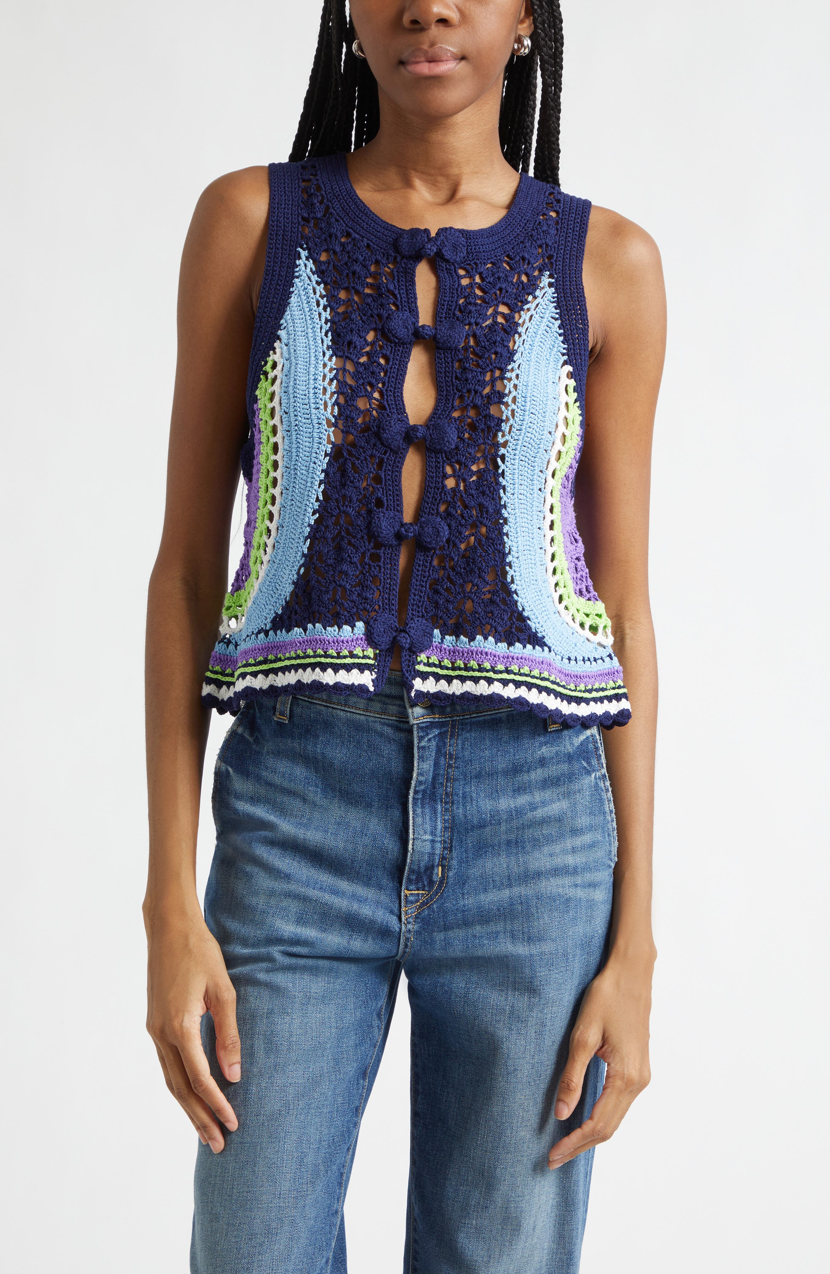 NAVY MULTI COLORBLOCK