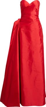 Chiara Boni La Petite Robe Lilya Strapless Taffeta Ballgown