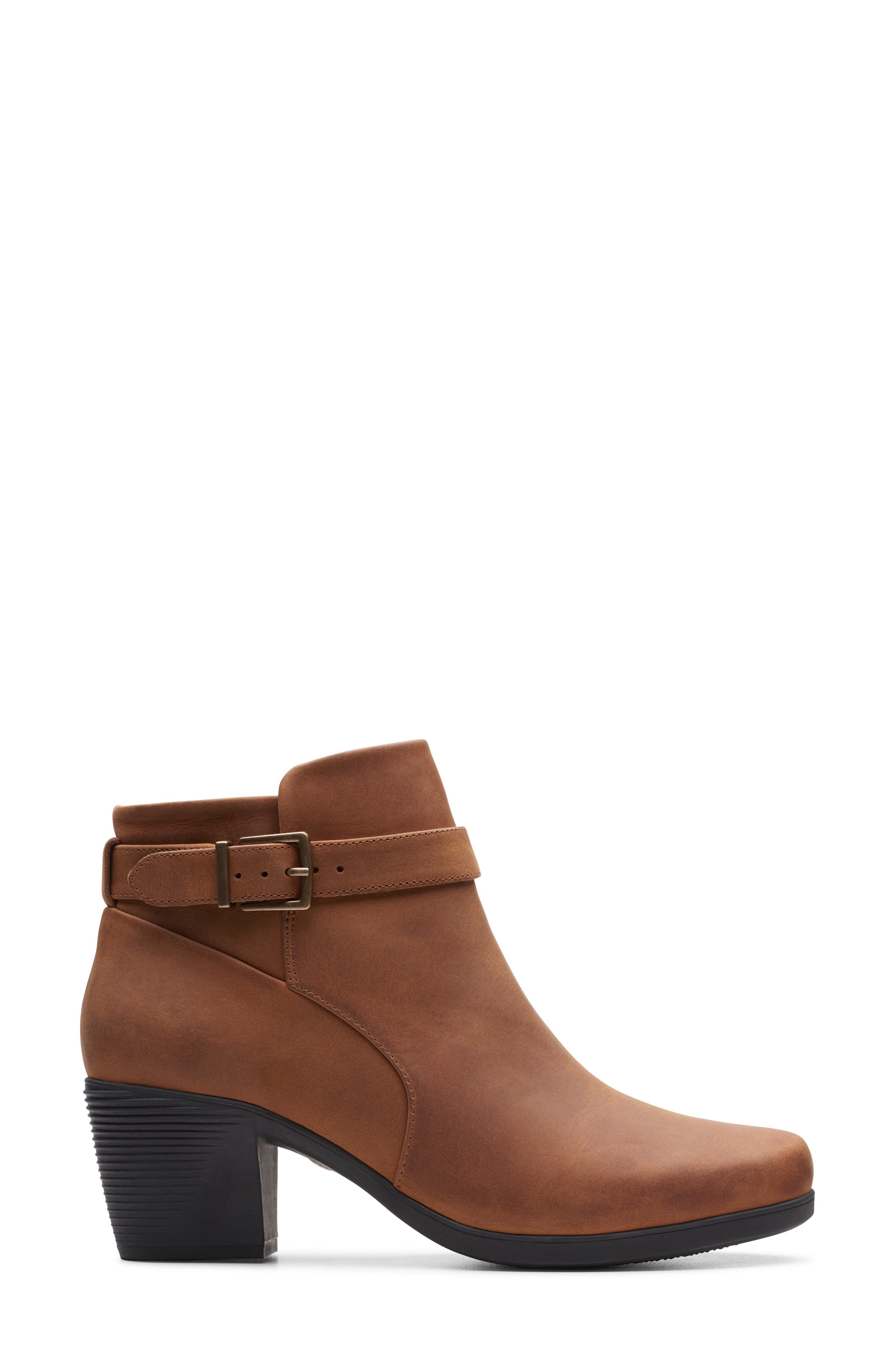 Un Lindel Bootie, Alternate, color, DARK TAN OILY LEATHER