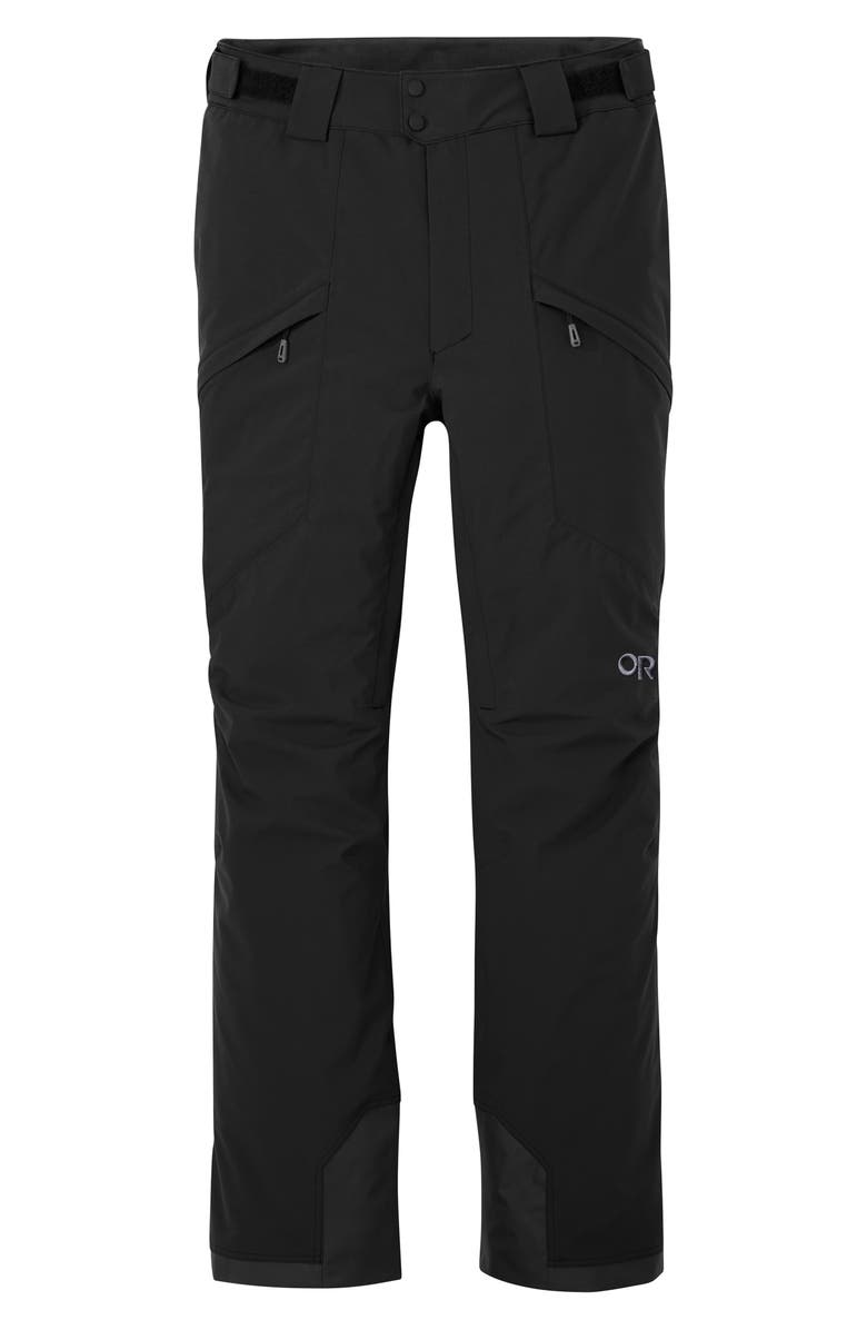 Outdoor Research Snowcrew Snow Pants, Alternate, color, Black
