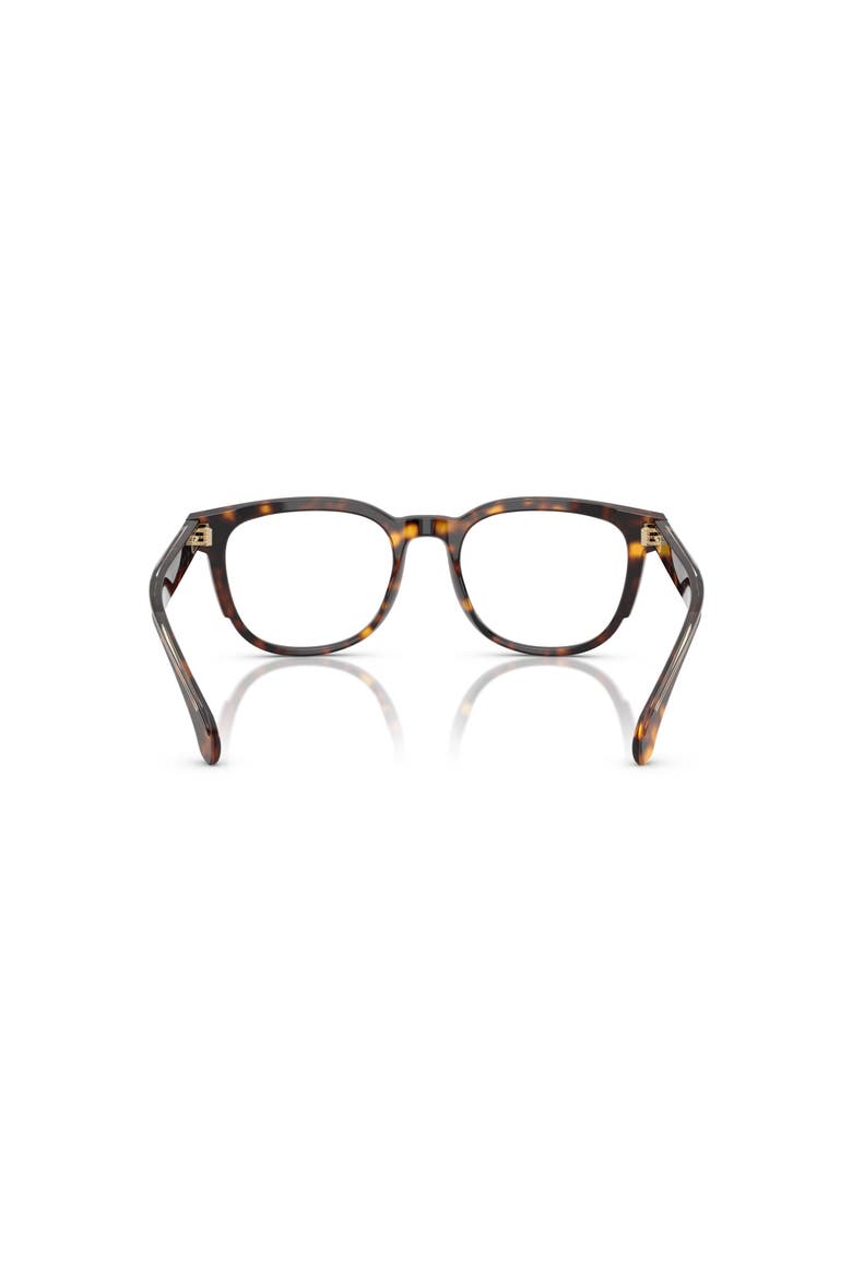 50mm Square optical glasses, Alternate, color, Tortoise
