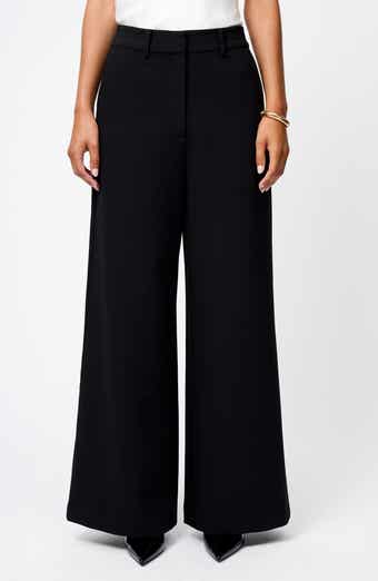 French Connection Azra Wide Leg Twill Pants