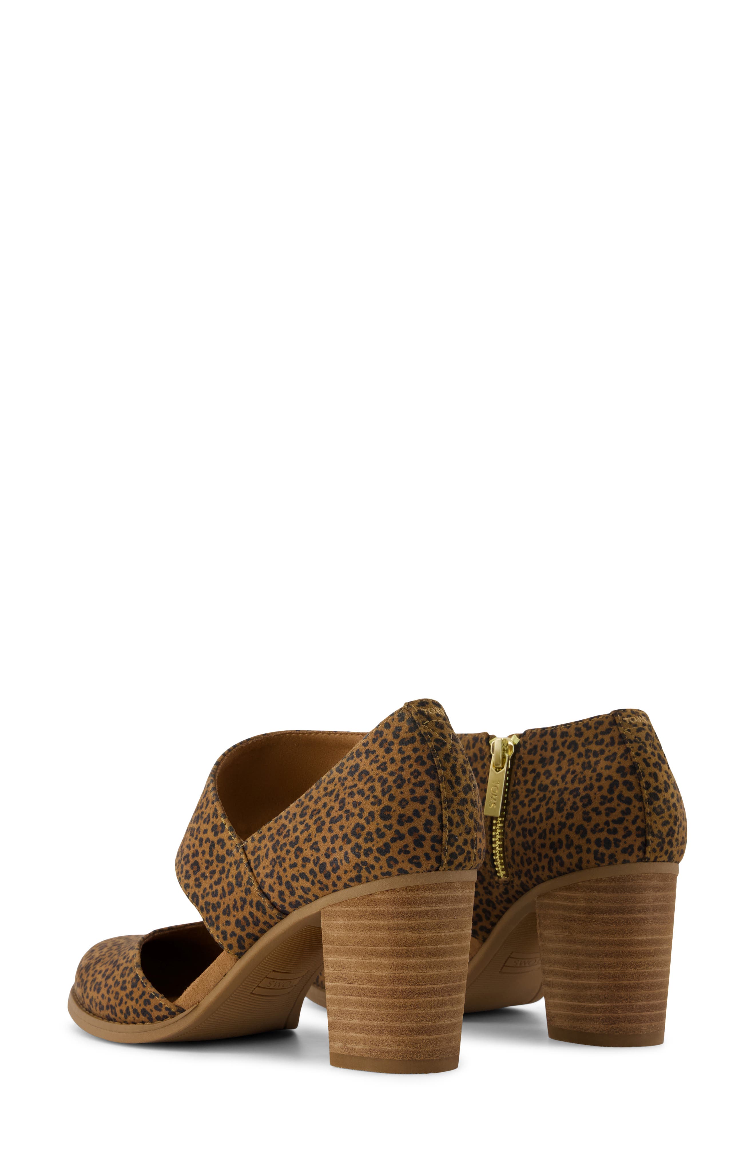 Milan Nova Block Heel Pump, Alternate, color, LIGHT/ PASTEL BROWN