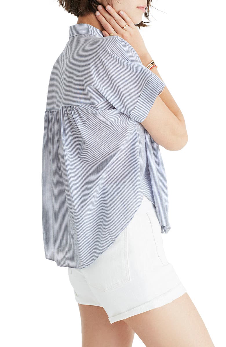 Madewell Embroidered Hilltop Shirt, Alternate, color,