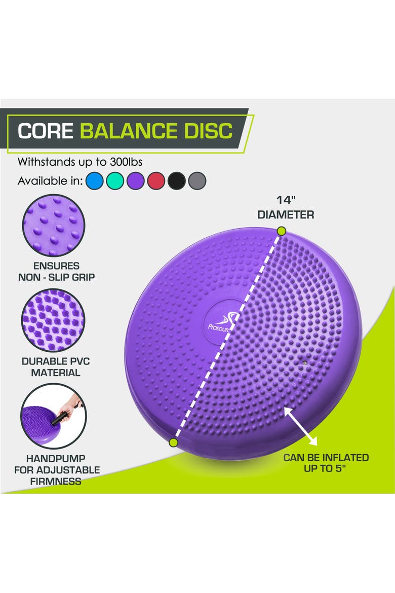 Core Balance Disc, Alternate, color, Purple