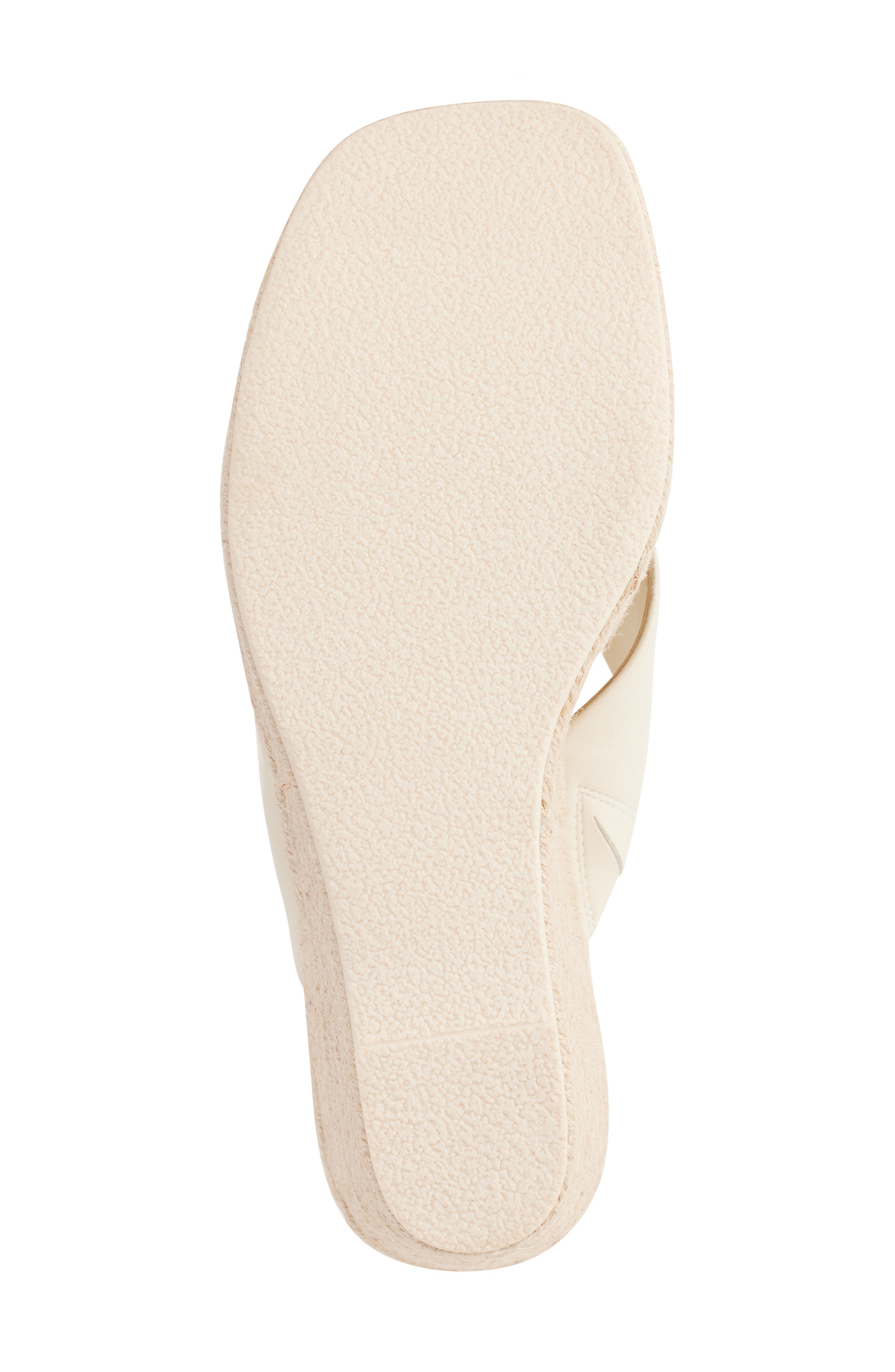 DKNY Maryn Espadrille Wedge Platform Sandal, Alternate, color, Bone