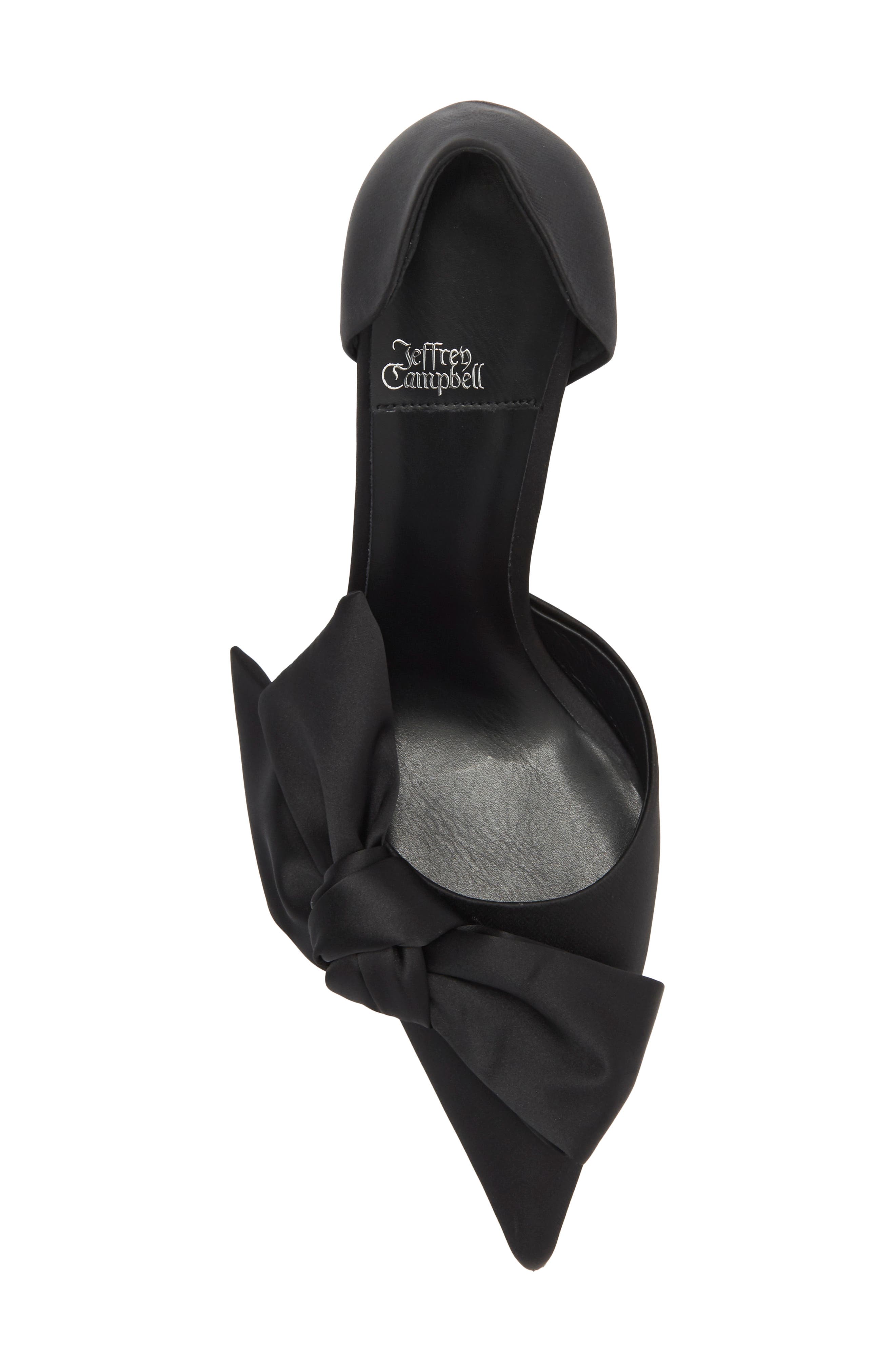 Tiff Pointed Toe Pump, Alternate, color, BLACK SATIN