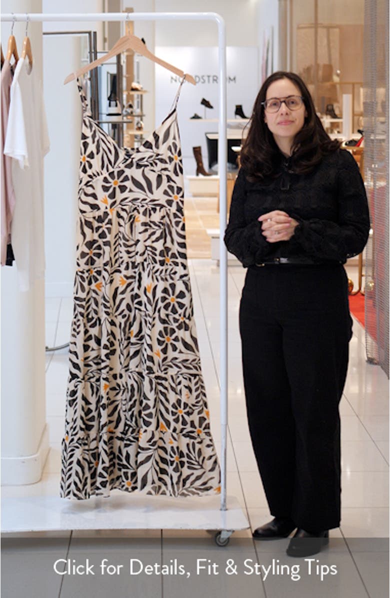 Tiered Maxi Sundress, sales video thumbnail